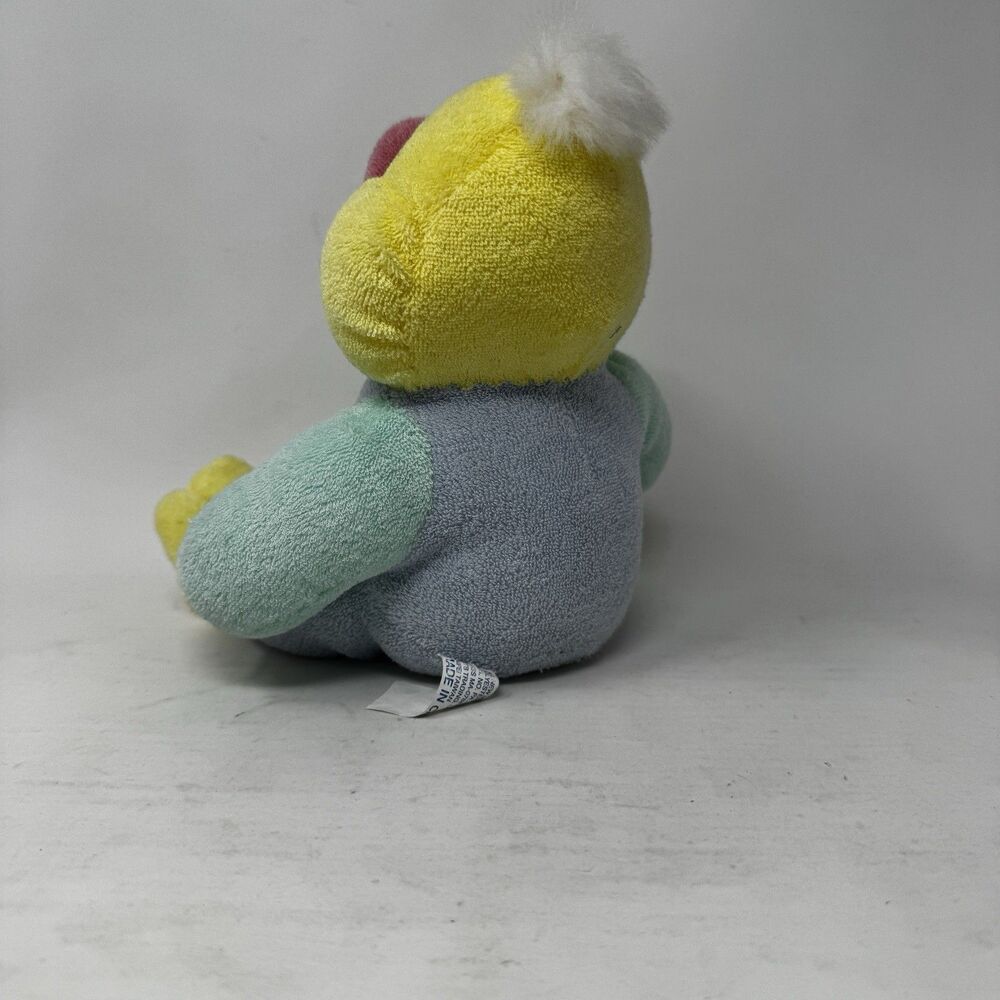 Vintage TB Trading Company Pastel My First Chick Plush Terry Cloth Rattle Easter - Picture 4 of 6